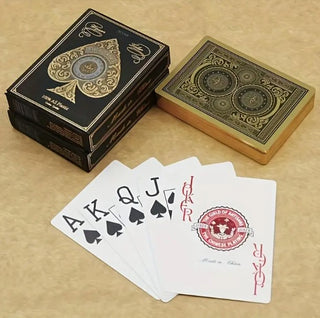 Premium Kortstokk gullbelagt og vanntett