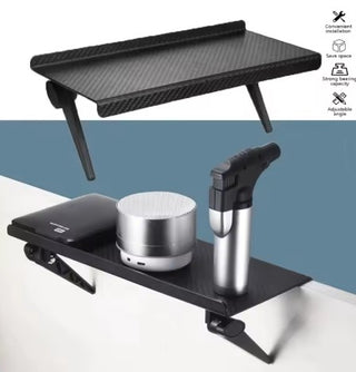 Hylle til oppbevaring på skjerm eller tv