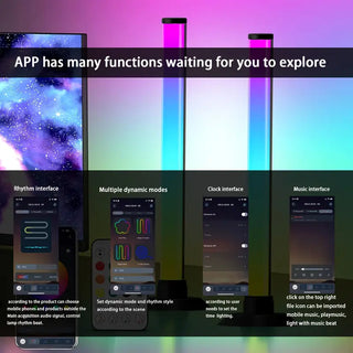 RGBIC Light Bar pakke med to stk Light Bar.