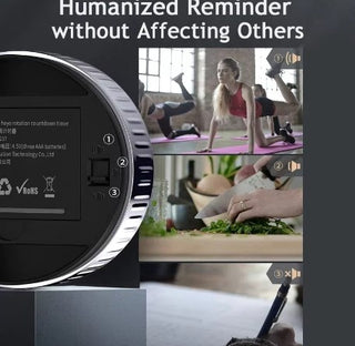 Magnetisk Digital Timer med skrubar nedtelling