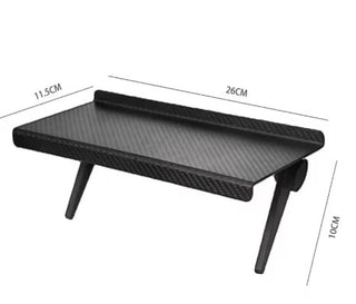 Hylle til oppbevaring på skjerm eller tv