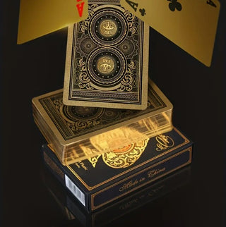 Premium Kortstokk gullbelagt og vanntett