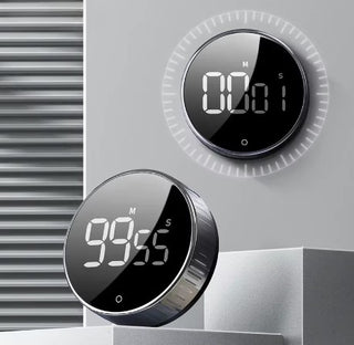 Magnetisk Digital Timer med skrubar nedtelling