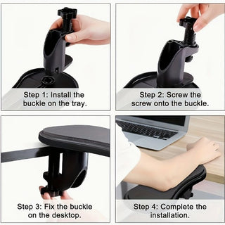 Armlene for bordkant