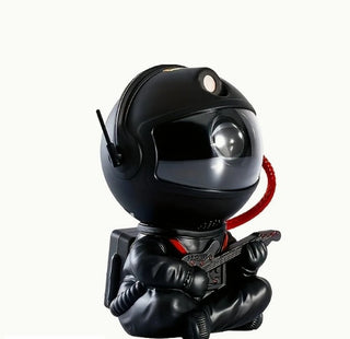 Astronaut Projektor lampe Sittende med Gitar