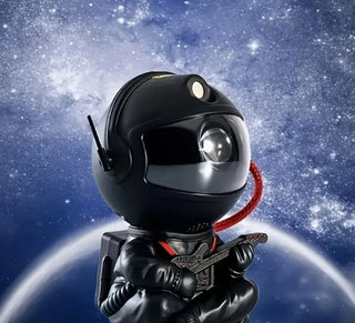 Astronaut Projektor lampe Sittende med Gitar