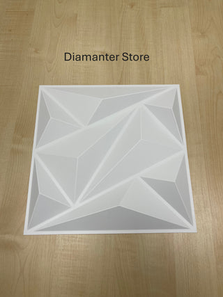 3D veggplater for gamingrom & Studio (6-pack)