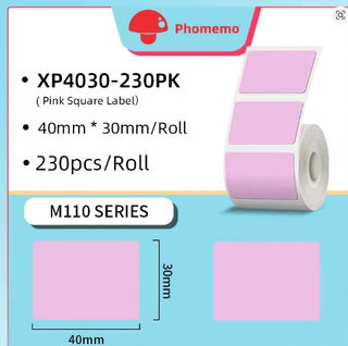 Label rull til Phonemo Printer