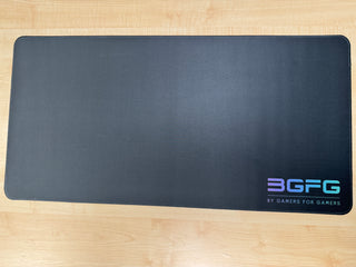 40 X 80 cm 3 mm Musematte Sort med BGFG Logo
